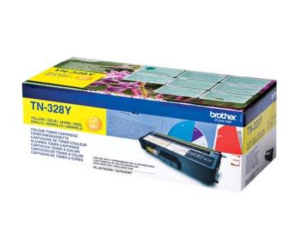 Toner do drukarki Brother TN328Y yellow 6000str.